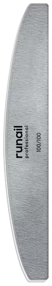 RuNail Professional маникюрная пилка 100\100 1 шт