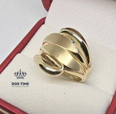 DOS TIME 932471040 размер 18 вес 3.5 г золото, без вставок