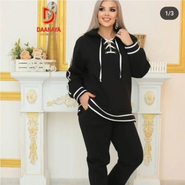 Спортивный костюм DIMODA черный