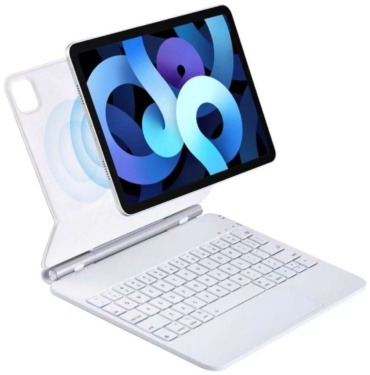 Чехол для Apple iPad Pro 12.9 (2018), iPad Pro 12.9 (2020), iPad Pro 12.9 (2021), iPad Air 13 (2025) 12.9 дюйм белый