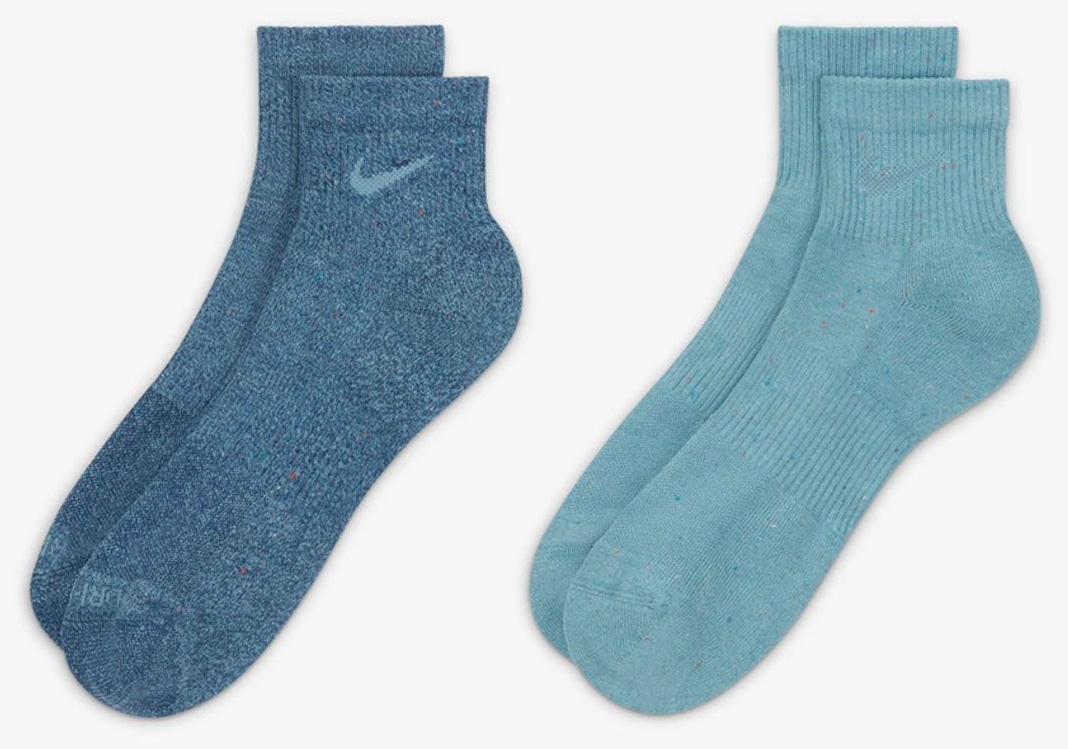 Носки Nike 2 пары синий, голубой S