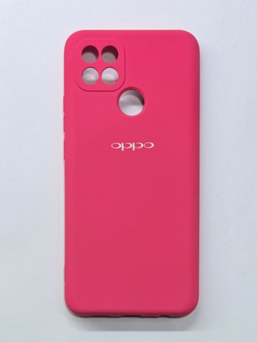 Чехол для OPPO A15, A15S розовый