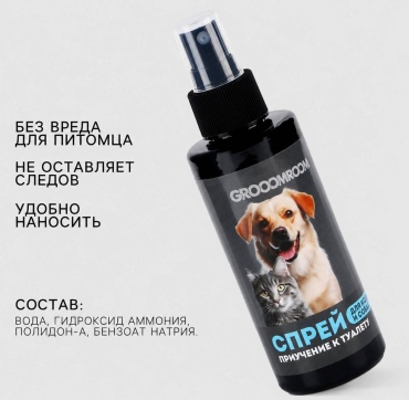 Groomroom спрей 10218839 для приучения к лотку