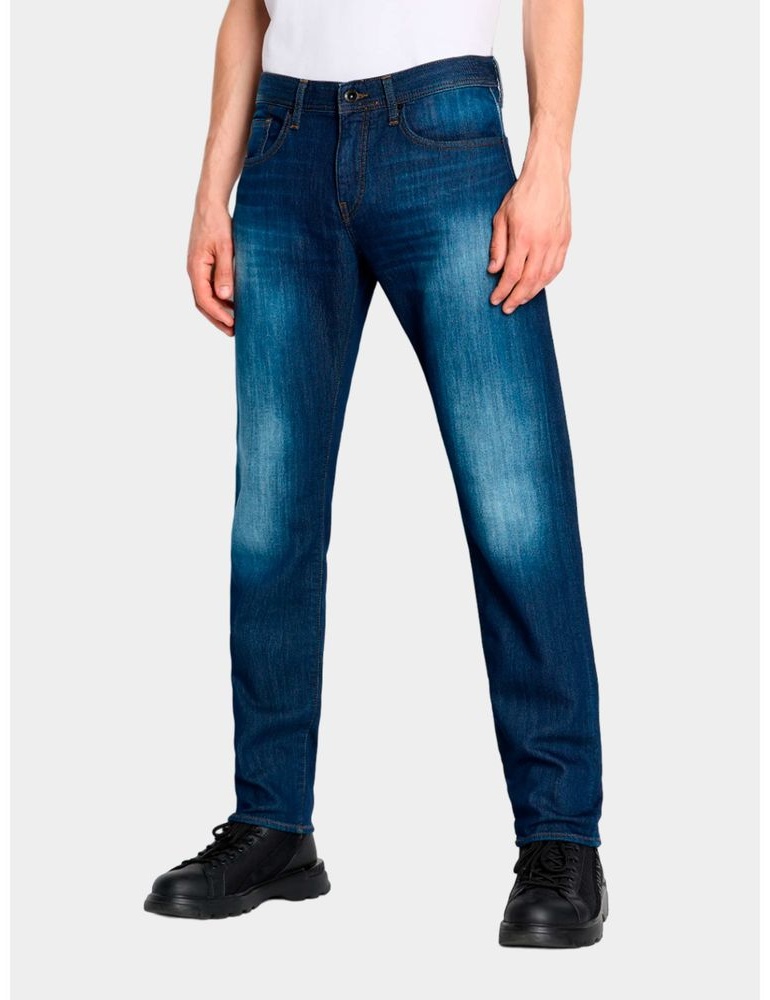 Джинсы зауженные Armani Exchange голубой