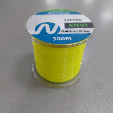 NAUTILUS монофильная леска Артикул 302448 0.402 мм желтый