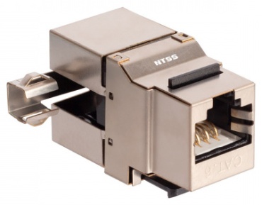 NTSS встраиваемая NTSS-KJ-PM-FTP-RJ45-6-180-WT, компьютерный (RJ45)/телефонный (RJ11),