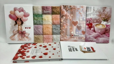 Блокнот QAZAQ brand "My Love", A5, 60 л, мультиколор