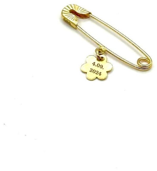 Булавка Rhein Jewelry GRAVBULFLOWER вес 0.75 г золото, без вставок