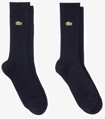 Носки LACOSTE 2 пары черный 35, 38