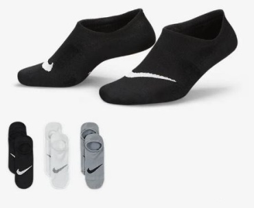 Подследники Nike 3 пары мультиколор S