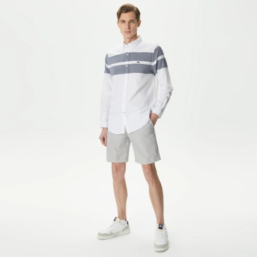Повседневные шорты LACOSTE серый