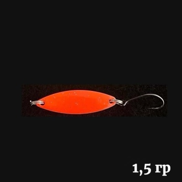 Блесна Отдых в стиле Блесна 1.5 г ультралайт с крючком #8 1 шт 22 мм Оранжевый