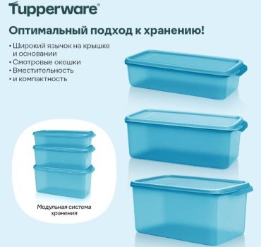 Tupperware контейнер Набор" Оптимум", пластик