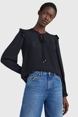 Блузка Tommy Hilfiger черный