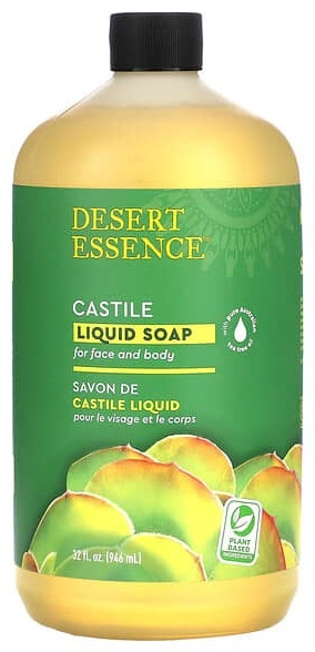 Жидкое мыло туалетное DESERT ESSENCE Кастильское 1 шт