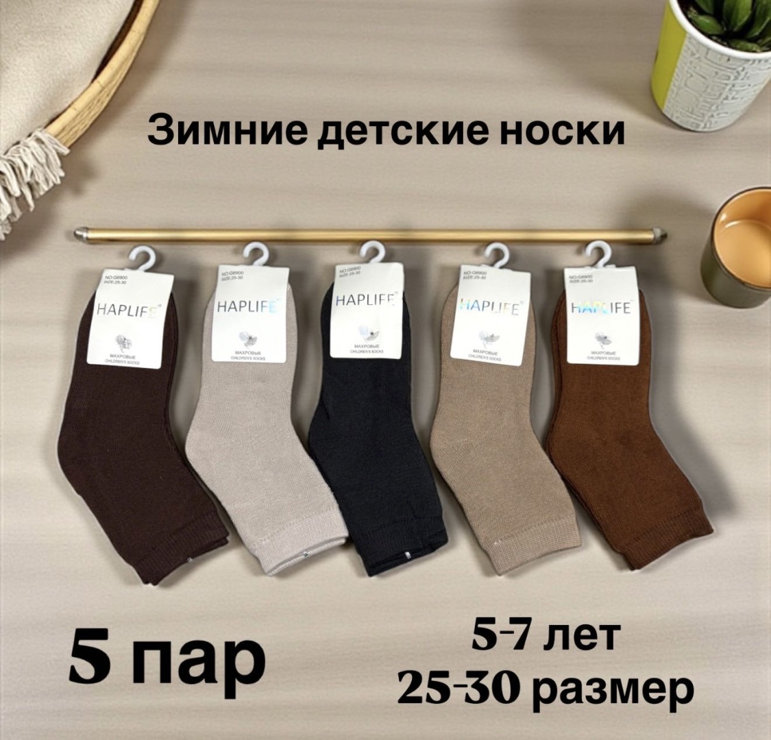 Носки SPEED WIN G6900 5 пар мультиколор 25-30