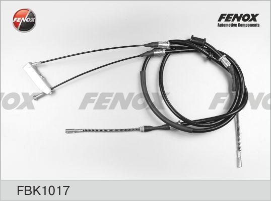 FENOX трос ручного тормоза FBK1017