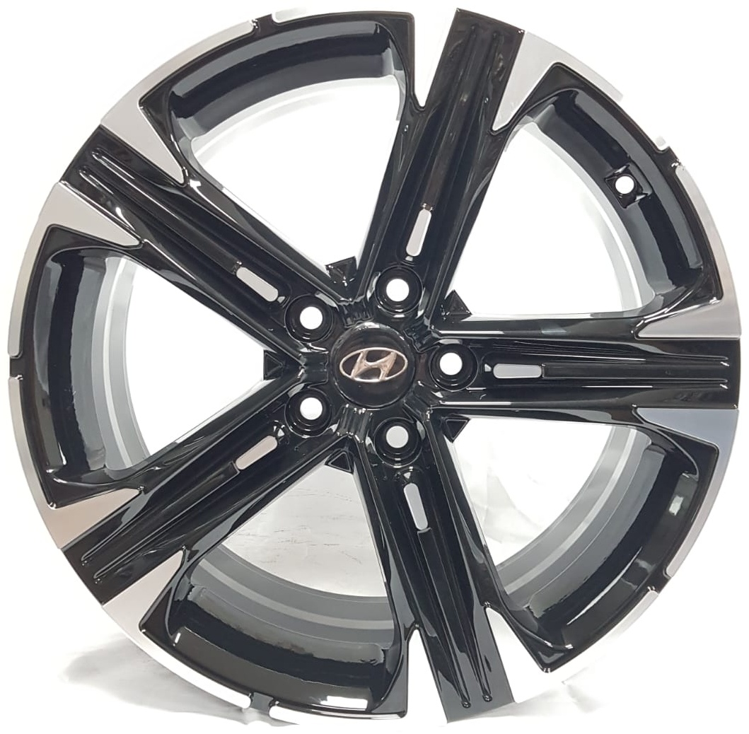 PX06 7.5x18/5x114.3 D67.1 ET48.5 4 диска черный, хром