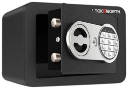 Сейф Kuvert LockSworth VS4501BK ключевой, электронный замок (170х170х230 мм)