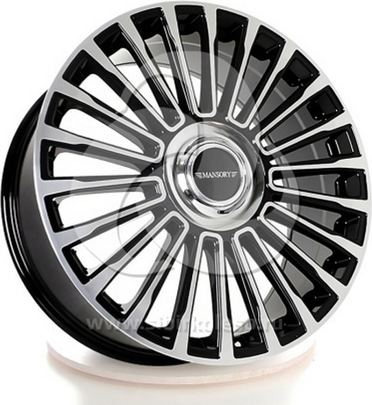 FF 395 (1020) BMF 95 9x22/6x139.7 D95 ET52 4 диска черный, серебристый, графит