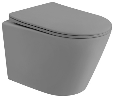 Abber унитаз Bequem AC1102TMG, санфаянс