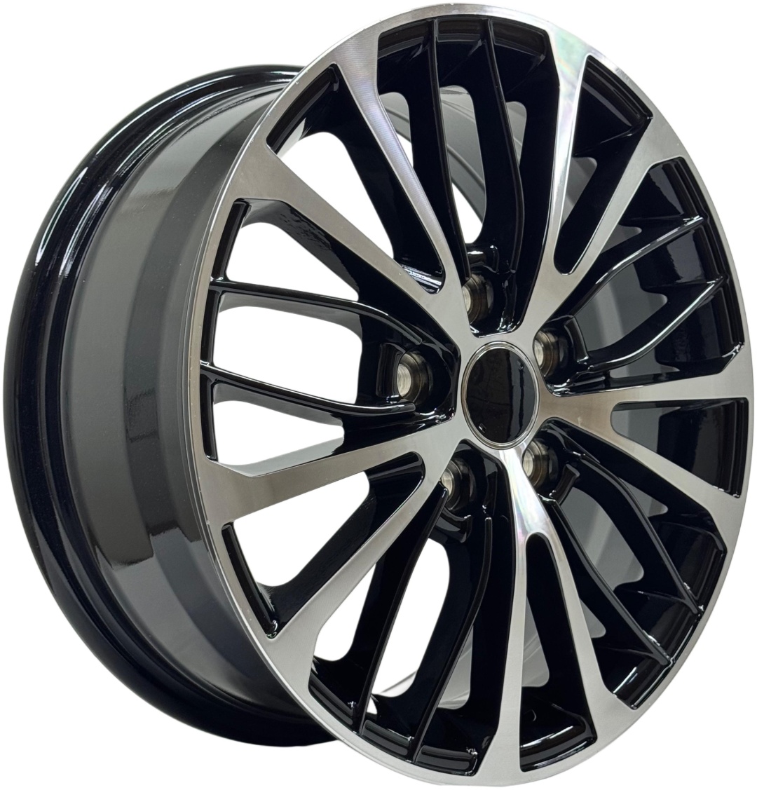 Yixing 5343WW 6.5x16/5x114.3 D60.1 ET45 4 диска черный, серебристый