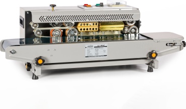 Запайщик пакетов Hualian Machinery DBF-900 LOW COST Роликовый (конвейерный) запайщик горизонтального типа