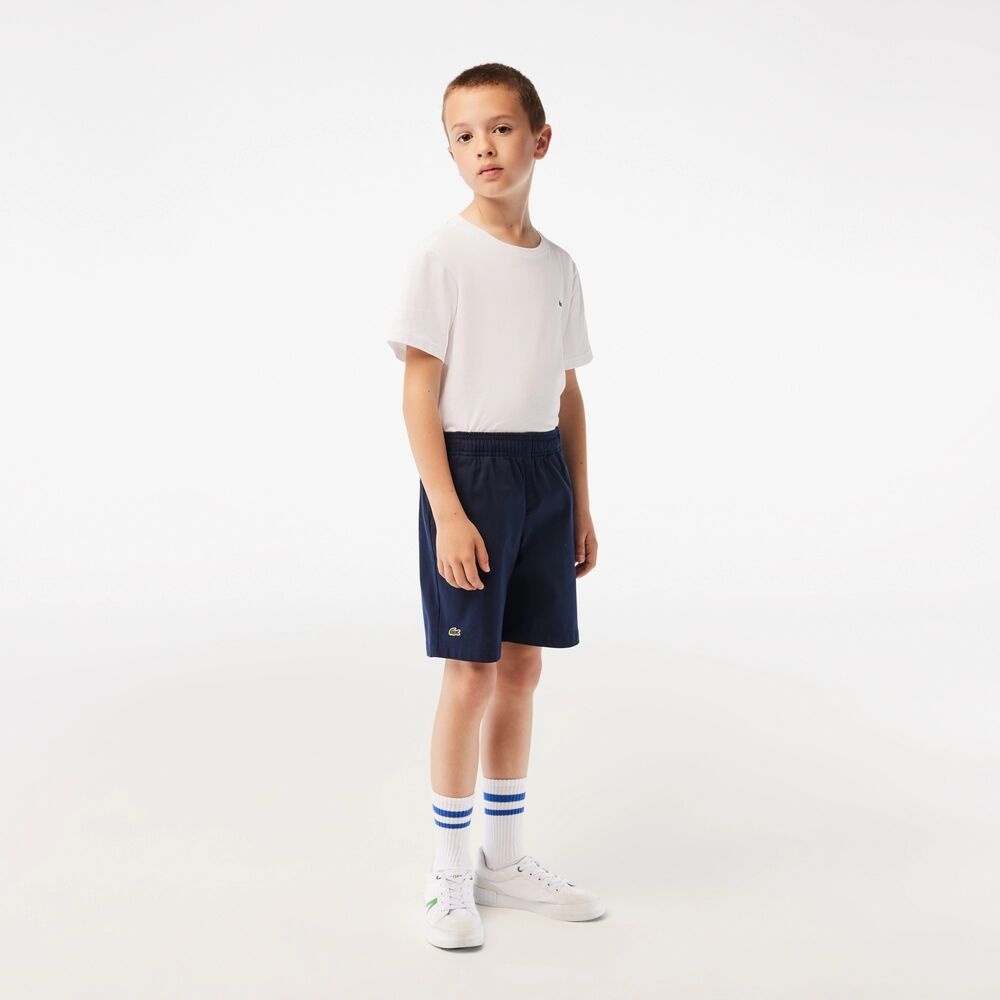 Повседневные шорты LACOSTE темно-синий