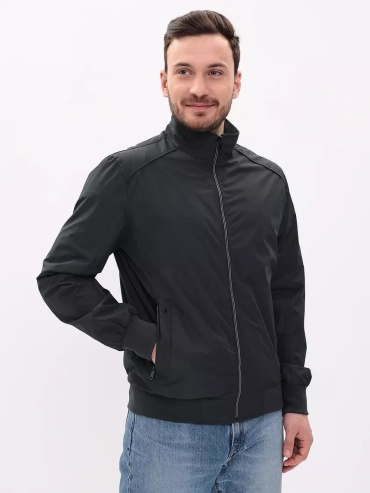 Бомбер Adam store черный