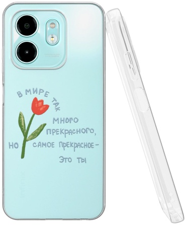 Чехол Mcover для Infinix Smart 9, Hot 50i рисунок