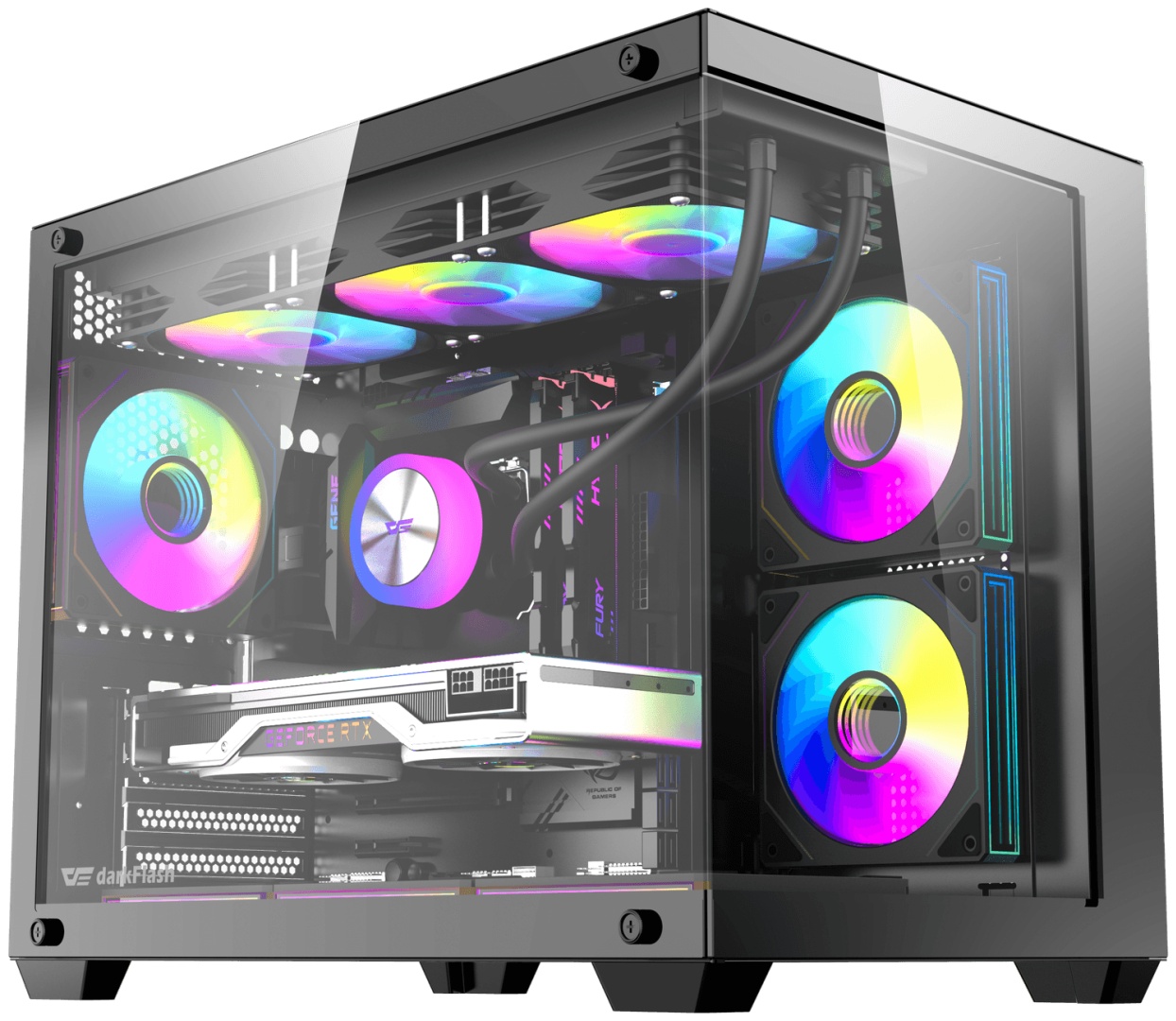 Корпус DarkFlash B275 Pro черный