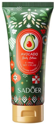 SADOER Avocado Moisturizing Body Lotion - Увлажняющий лосьон для тела с авокадо лосьон для тела 100 г