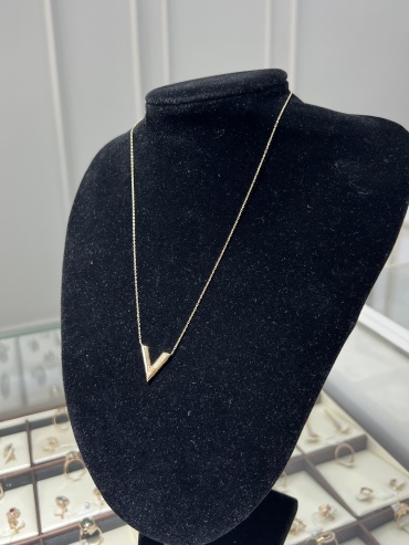 Ab SLM GOLD длина 40.45 см, вес 2.57 г золото, плетение якорное