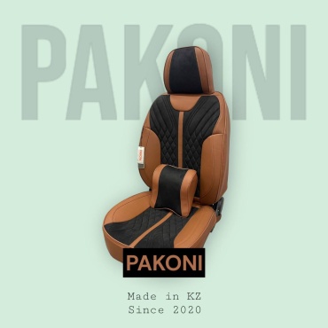 Pakoni 9877pk Kia Ceed 2018-2024 коричневый, черный