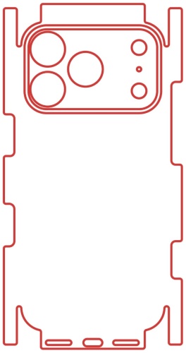 Пленка для Apple iPhone 17 Pro 30360084_825021757 прозрачный