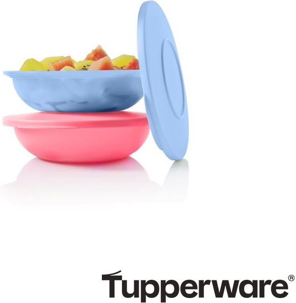 Набор тарелок Tupperware 17.5 см, 2 шт, пластик