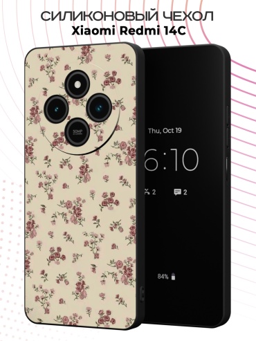 Чехол для POCO Redmi 14C, Poco C75 рисунок
