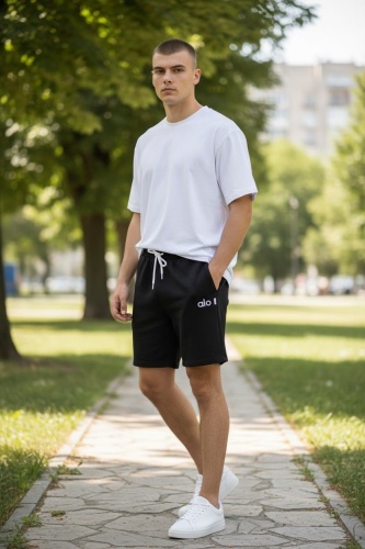 Повседневные шорты FASHION черный
