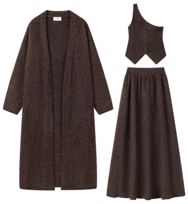 Костюм повседневный FASHION коричневый