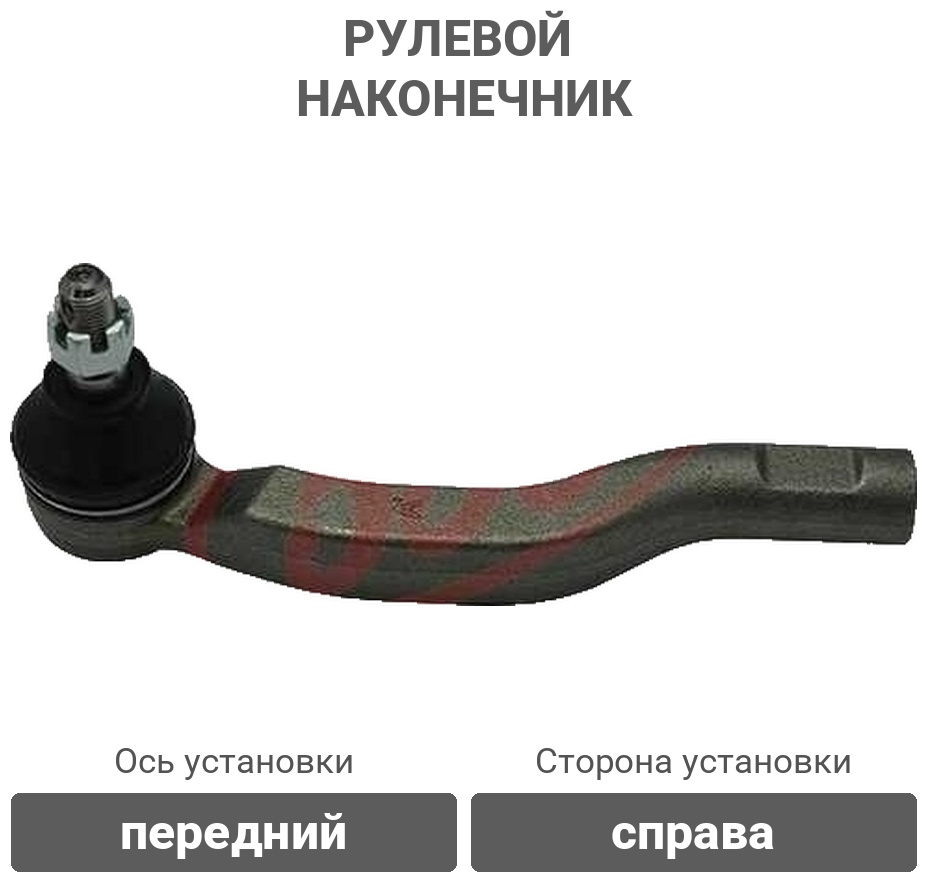 555 рулевой наконечник SET351R