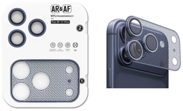 Стекло для Apple iPhone 17 Pro 15371084_008456306 синий