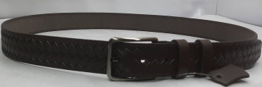 Ремень Mr. Belt натуральная кожа 115 см коричневый