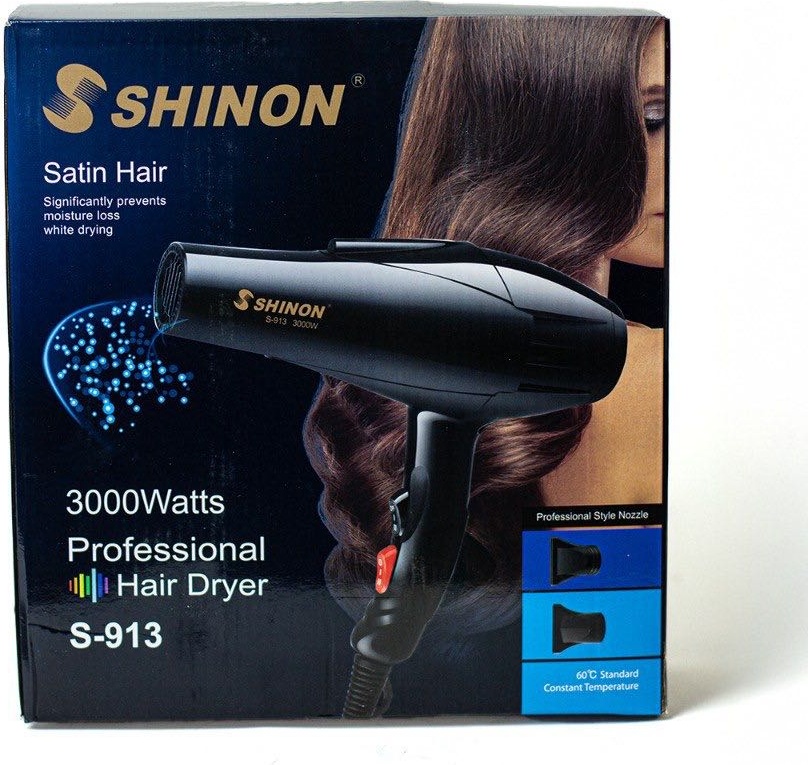 Shinon S-913 фен черный