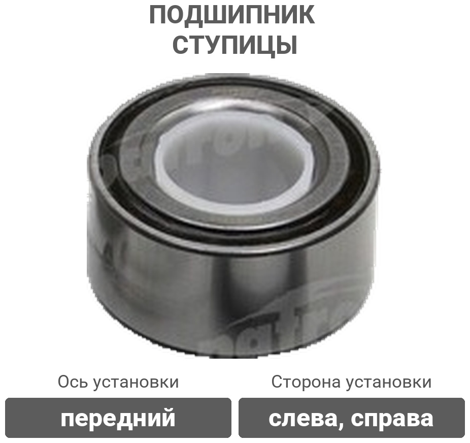 PATRON подшипник ступицы PBK1999