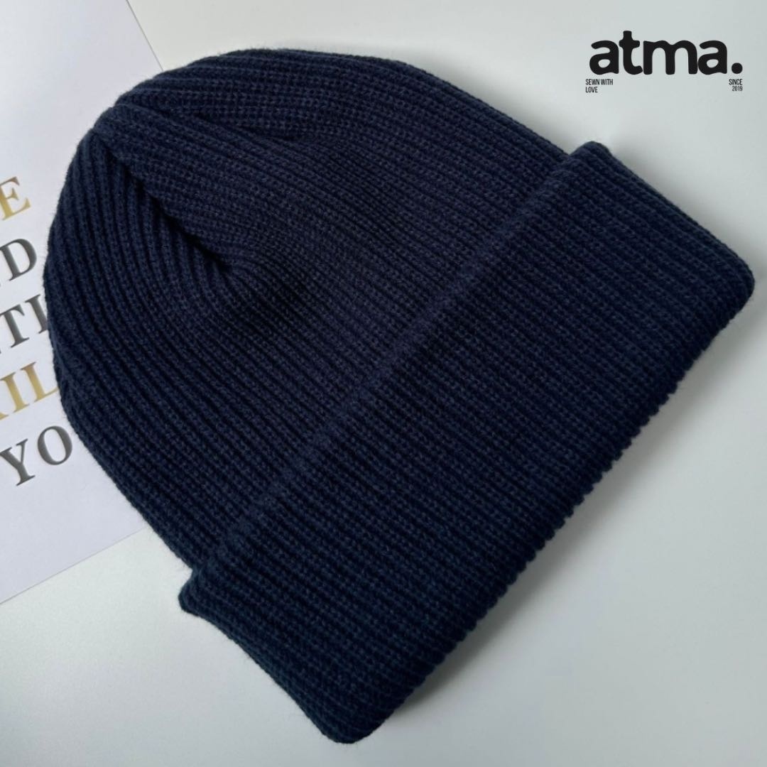 Шапка ATMA brand размер универсальный, синий