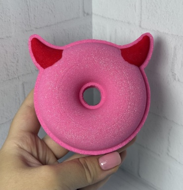 Bath_cosmetics_kz Пончик с рожками бомбочка 190 г