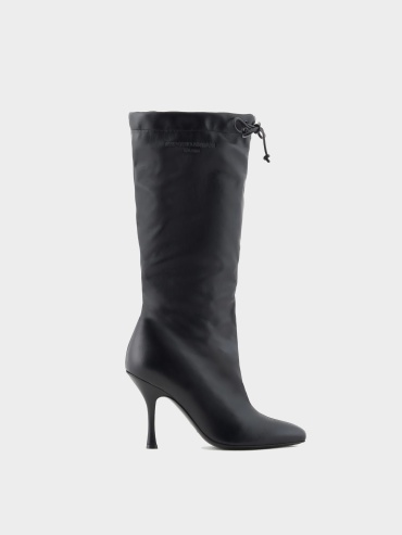 Сапоги Emporio Armani черный