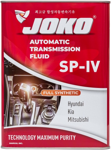 Масло синтетическое JOKO ATF SP IV 4 л