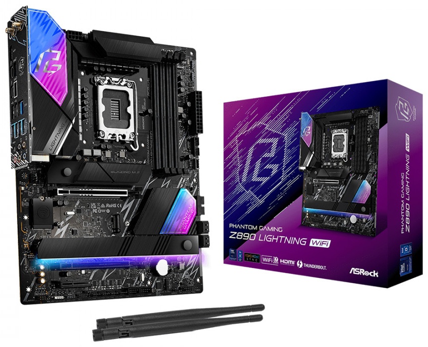 Материнская плата ASRock ASRock Phantom Gaming Z890 LIGHTNING WIFI