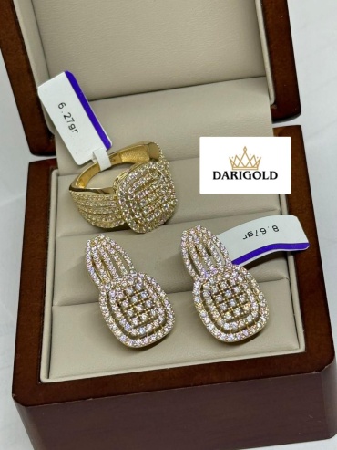 DARI GOLD 04899 вес 14.94 г золото, фианит
